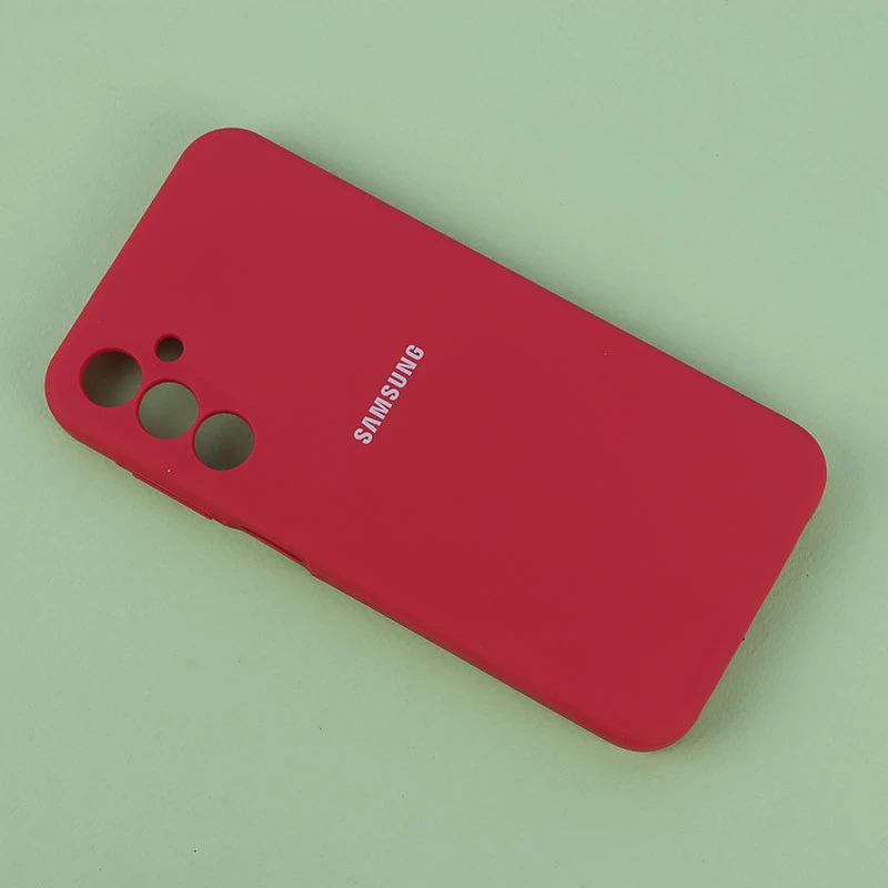 قاب سیلیکونی اصلی زیربسته سامسونگ Galaxy A15 محافظ لنزدار