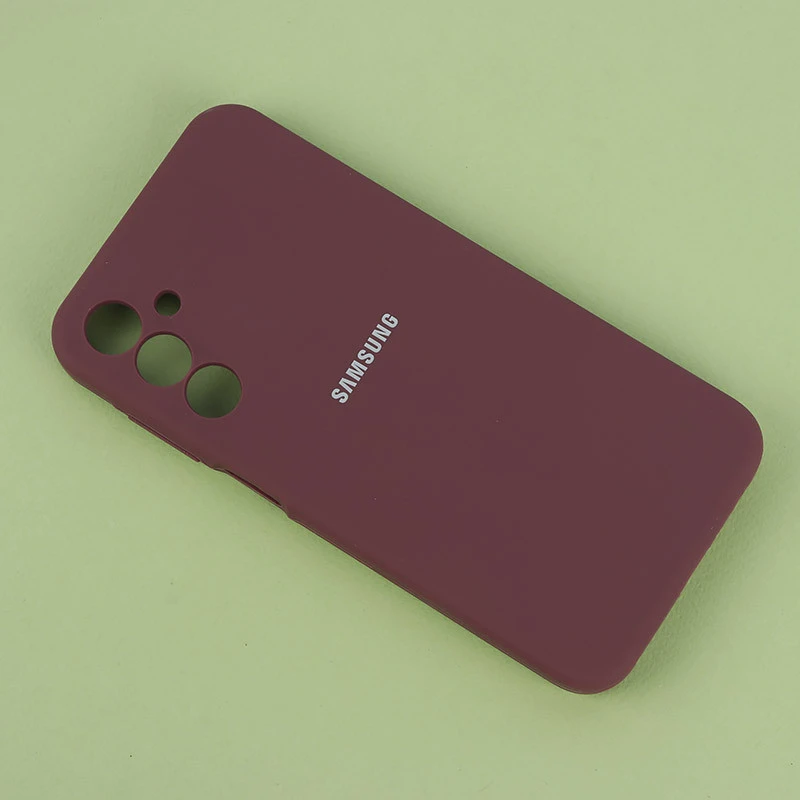قاب سیلیکونی اصلی زیربسته سامسونگ Galaxy A15 محافظ لنزدار