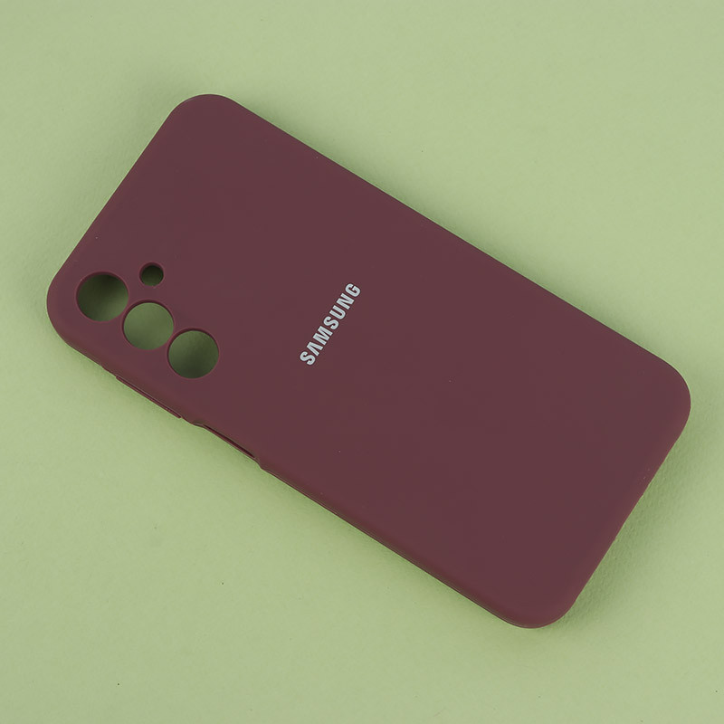 قاب سیلیکونی اصلی زیربسته سامسونگ Galaxy A15 محافظ لنزدار