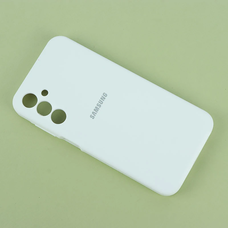 قاب سیلیکونی اصلی زیربسته سامسونگ Galaxy A15 محافظ لنزدار