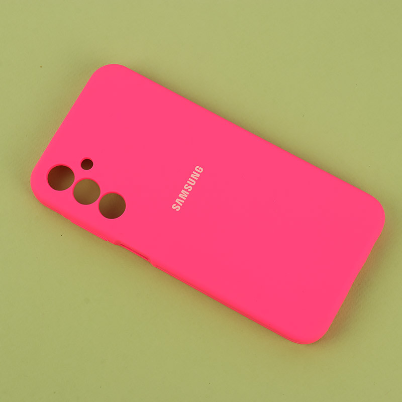 قاب سیلیکونی اصلی زیربسته سامسونگ Galaxy A15 محافظ لنزدار