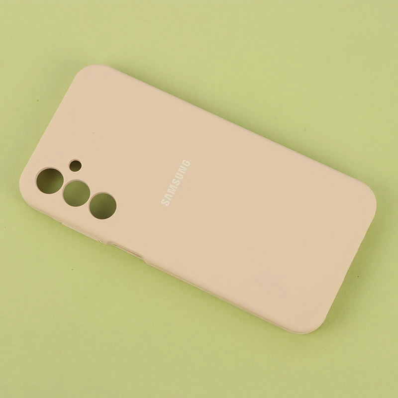 قاب سیلیکونی اصلی زیربسته سامسونگ Galaxy A15 محافظ لنزدار