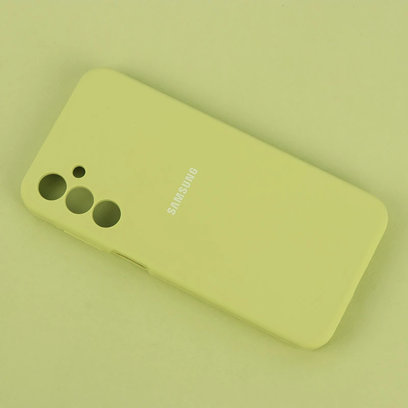 قاب سیلیکونی اصلی زیربسته سامسونگ Galaxy A15 محافظ لنزدار