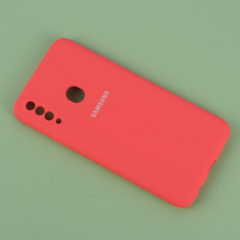قاب سیلیکونی اصلی زیربسته سامسونگ Galaxy A20s محافظ لنزدار
