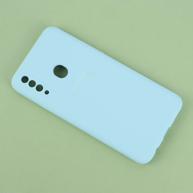 قاب سیلیکونی اصلی زیربسته سامسونگ Galaxy A20s محافظ لنزدار