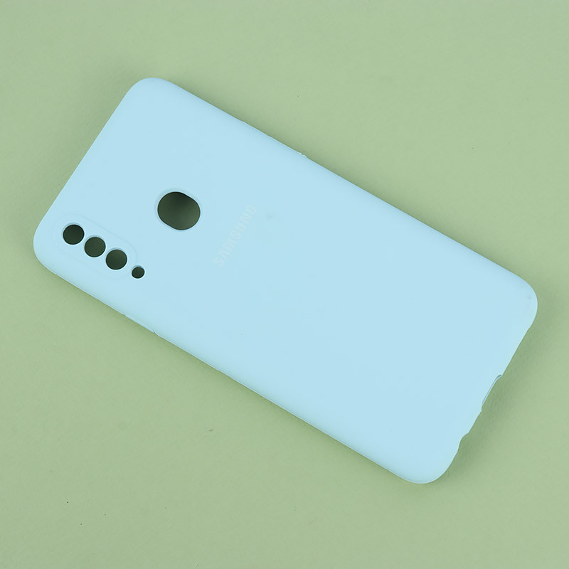 قاب سیلیکونی اصلی زیربسته سامسونگ Galaxy A20s محافظ لنزدار