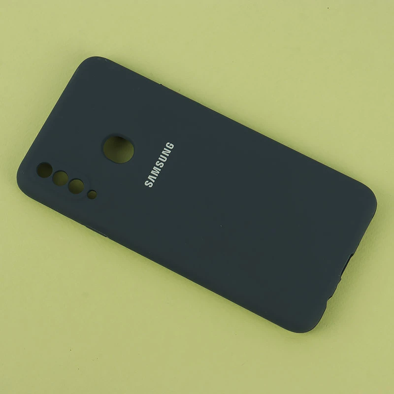 قاب سیلیکونی اصلی زیربسته سامسونگ Galaxy A20s محافظ لنزدار