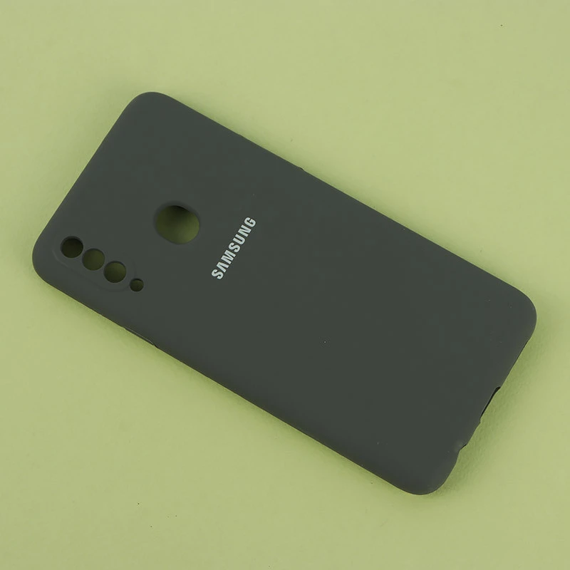 قاب سیلیکونی اصلی زیربسته سامسونگ Galaxy A20s محافظ لنزدار