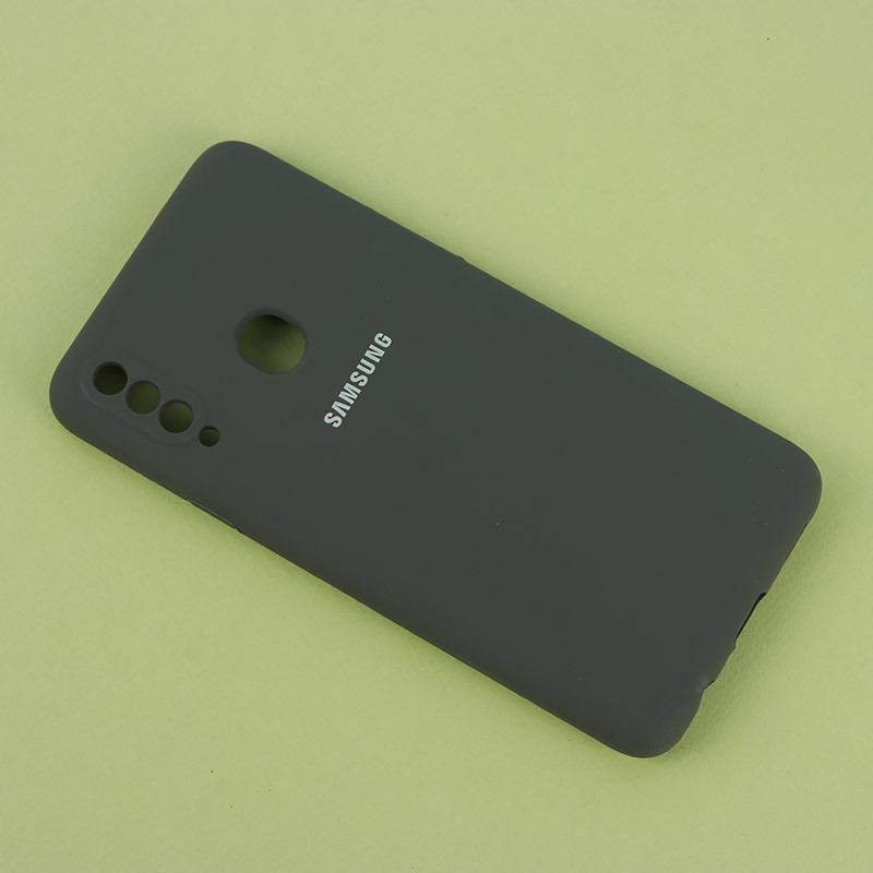 قاب سیلیکونی اصلی زیربسته سامسونگ Galaxy A20s محافظ لنزدار
