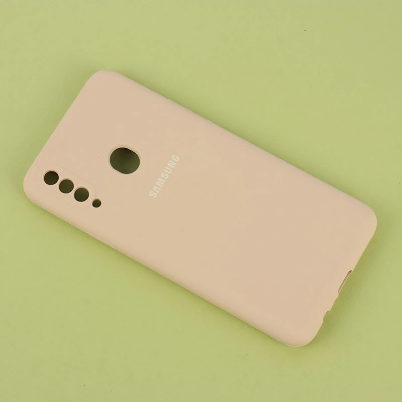 قاب سیلیکونی اصلی زیربسته سامسونگ Galaxy A20s محافظ لنزدار