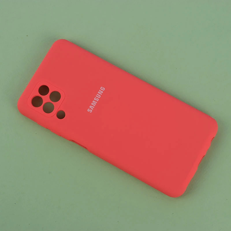 قاب سیلیکونی اصلی زیربسته سامسونگ Galaxy A22 4G محافظ لنزدار