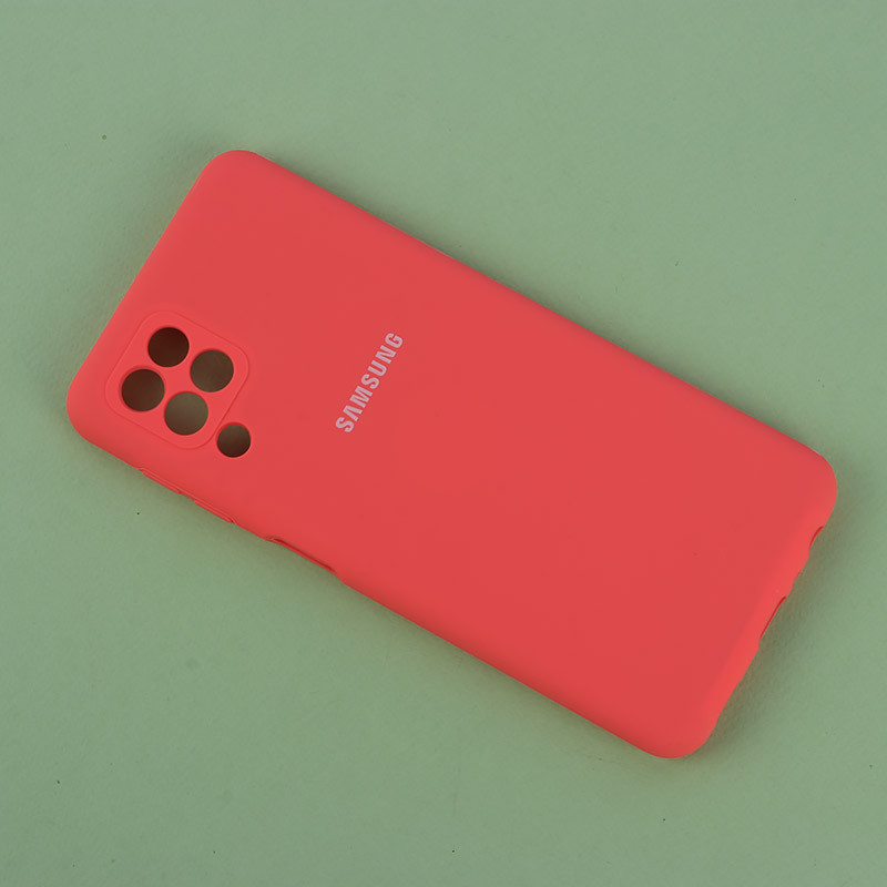 قاب سیلیکونی اصلی زیربسته سامسونگ Galaxy A22 4G محافظ لنزدار