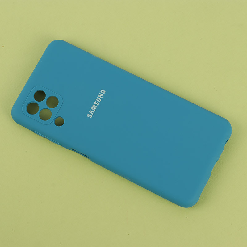 قاب سیلیکونی اصلی زیربسته سامسونگ Galaxy A22 4G محافظ لنزدار