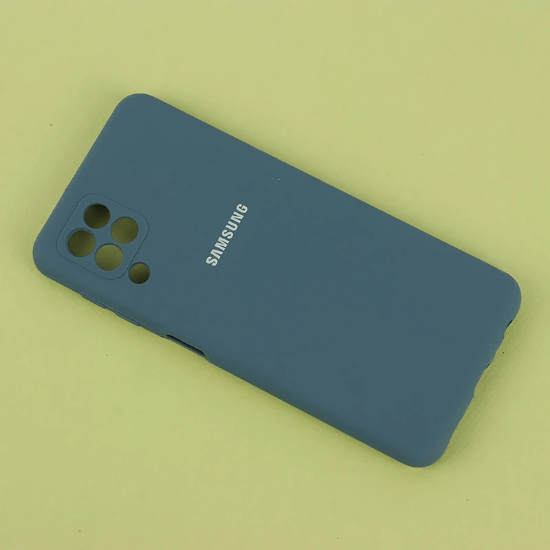 قاب سیلیکونی اصلی زیربسته سامسونگ Galaxy A22 4G محافظ لنزدار