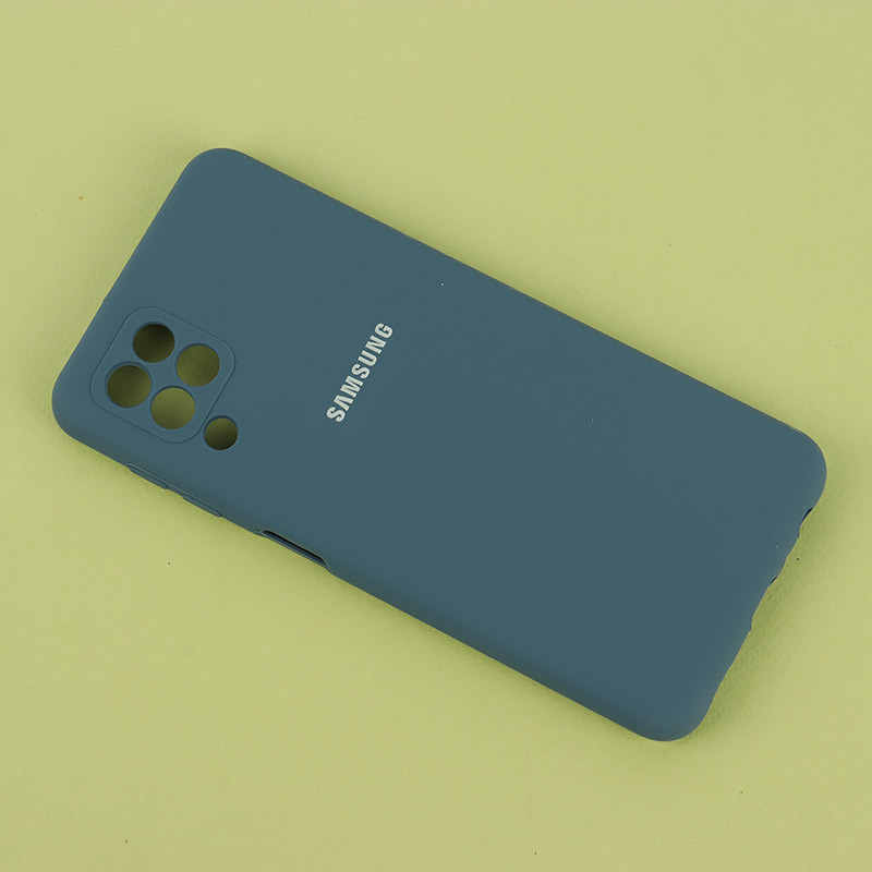 قاب سیلیکونی اصلی زیربسته سامسونگ Galaxy A22 4G محافظ لنزدار