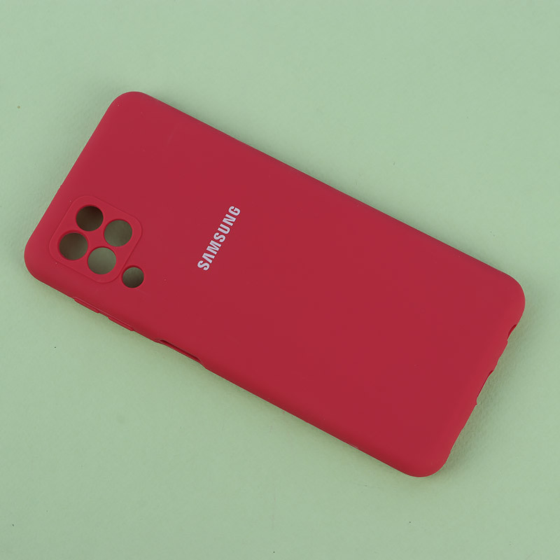 قاب سیلیکونی اصلی زیربسته سامسونگ Galaxy A22 4G محافظ لنزدار
