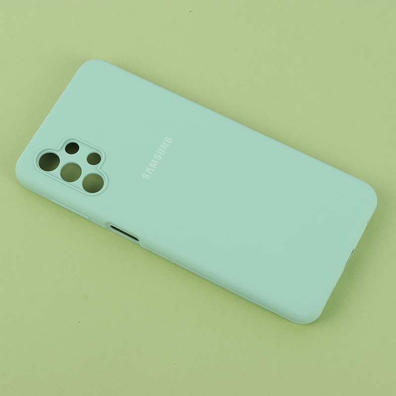قاب سیلیکونی اصلی زیربسته سامسونگ Galaxy A32 5G محافظ لنزدار