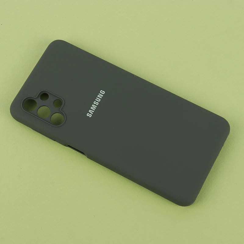 قاب سیلیکونی اصلی زیربسته سامسونگ Galaxy A32 5G محافظ لنزدار