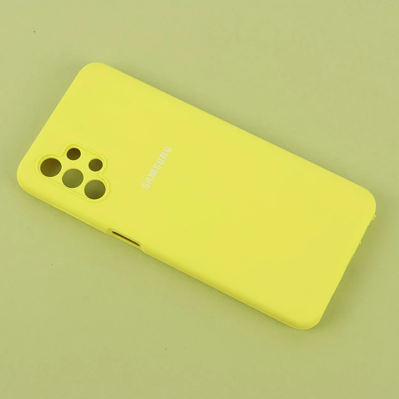 قاب سیلیکونی اصلی زیربسته سامسونگ Galaxy A32 5G محافظ لنزدار