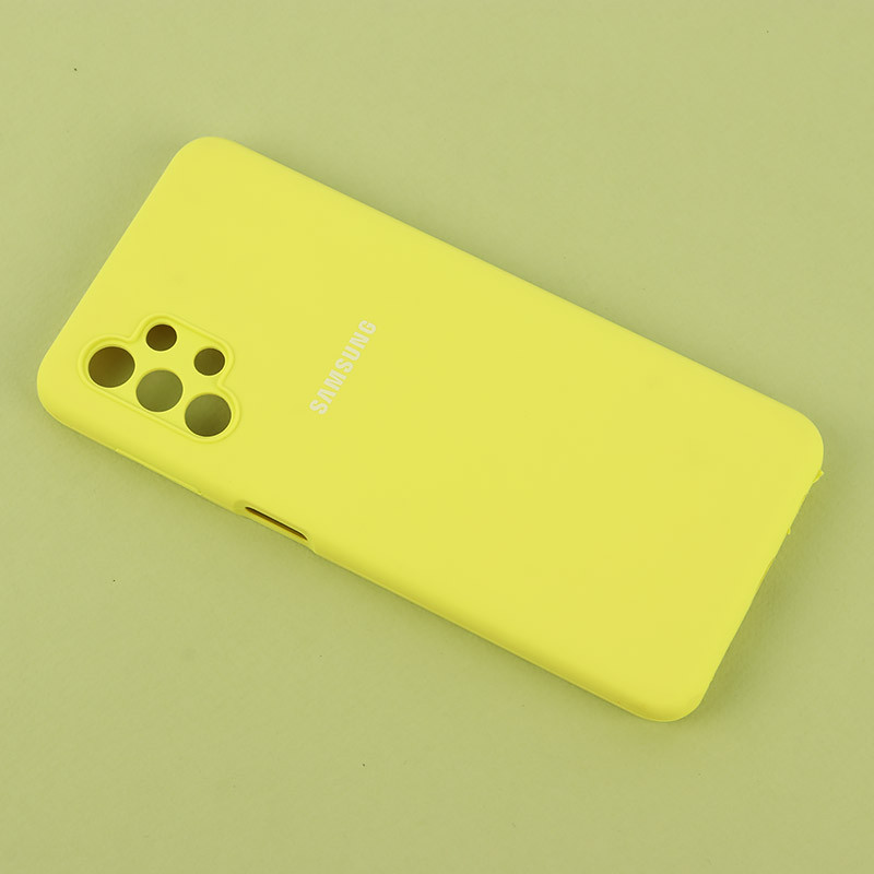 قاب سیلیکونی اصلی زیربسته سامسونگ Galaxy A32 5G محافظ لنزدار