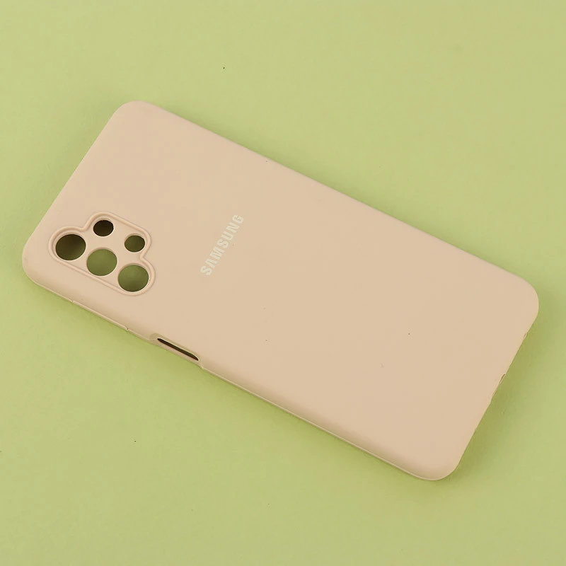 قاب سیلیکونی اصلی زیربسته سامسونگ Galaxy A32 5G محافظ لنزدار