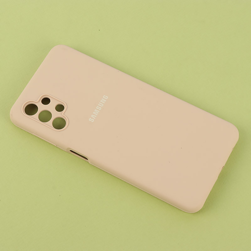 قاب سیلیکونی اصلی زیربسته سامسونگ Galaxy A32 5G محافظ لنزدار