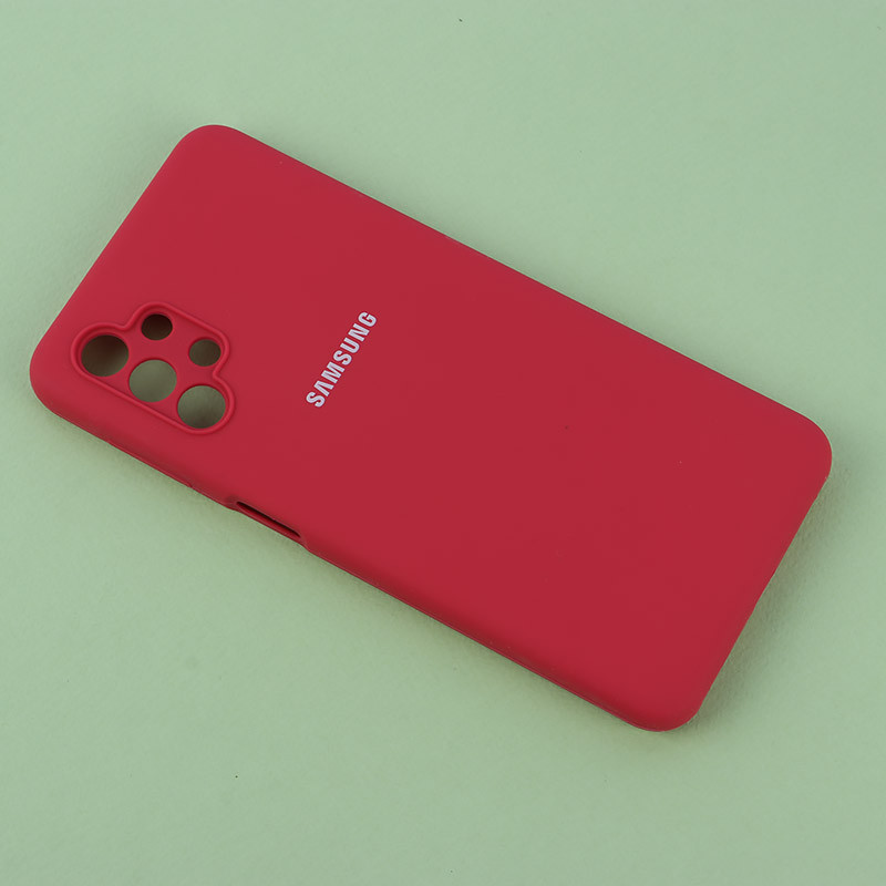 قاب سیلیکونی اصلی زیربسته سامسونگ Galaxy A32 5G محافظ لنزدار