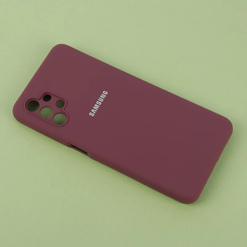 قاب سیلیکونی اصلی زیربسته سامسونگ Galaxy A32 5G محافظ لنزدار