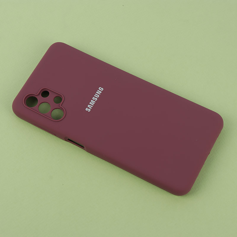 قاب سیلیکونی اصلی زیربسته سامسونگ Galaxy A32 5G محافظ لنزدار