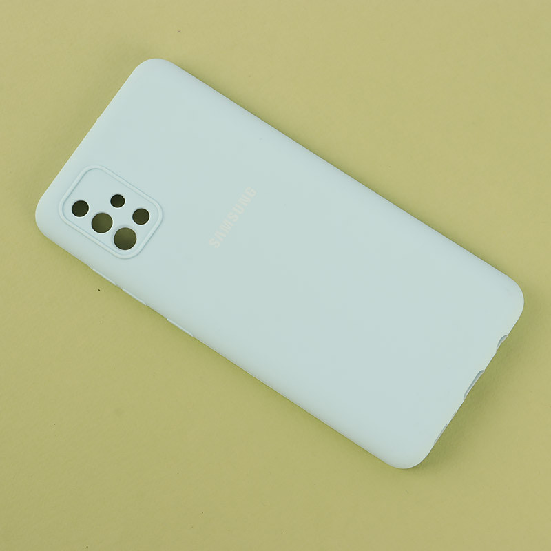 قاب سیلیکونی اصلی زیربسته سامسونگ Galaxy A51 4G محافظ لنزدار