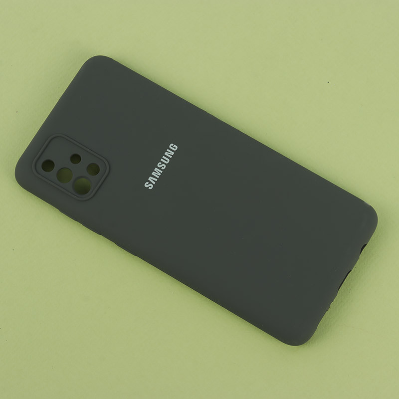 قاب سیلیکونی اصلی زیربسته سامسونگ Galaxy A51 4G محافظ لنزدار