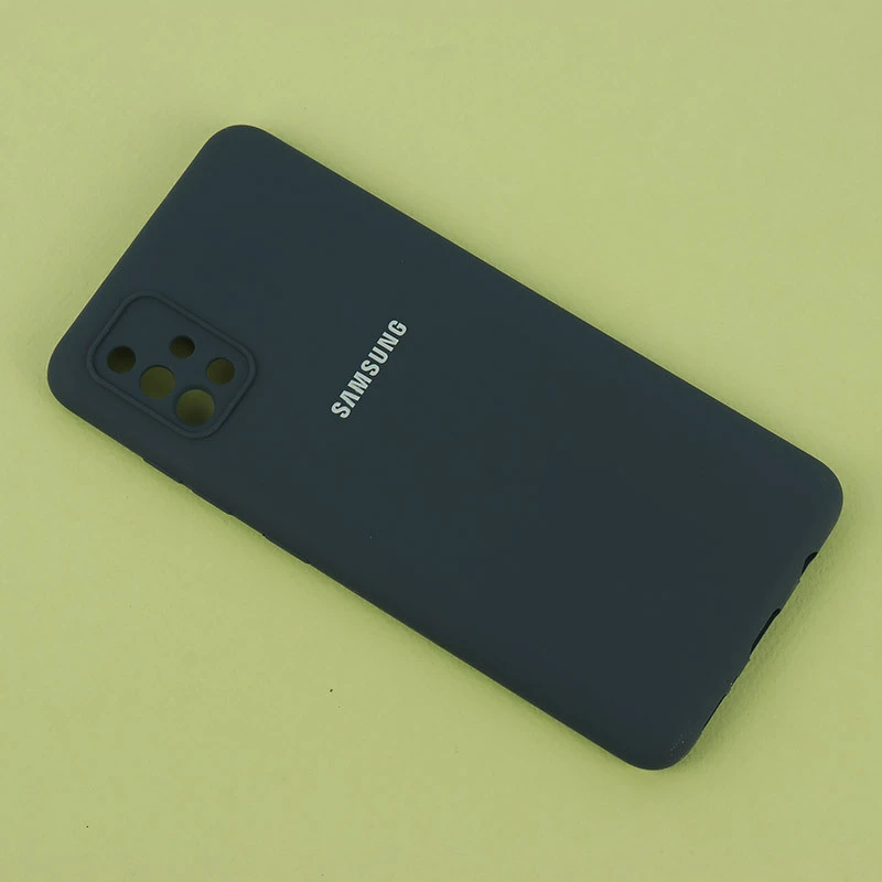 قاب سیلیکونی اصلی زیربسته سامسونگ Galaxy A51 4G محافظ لنزدار