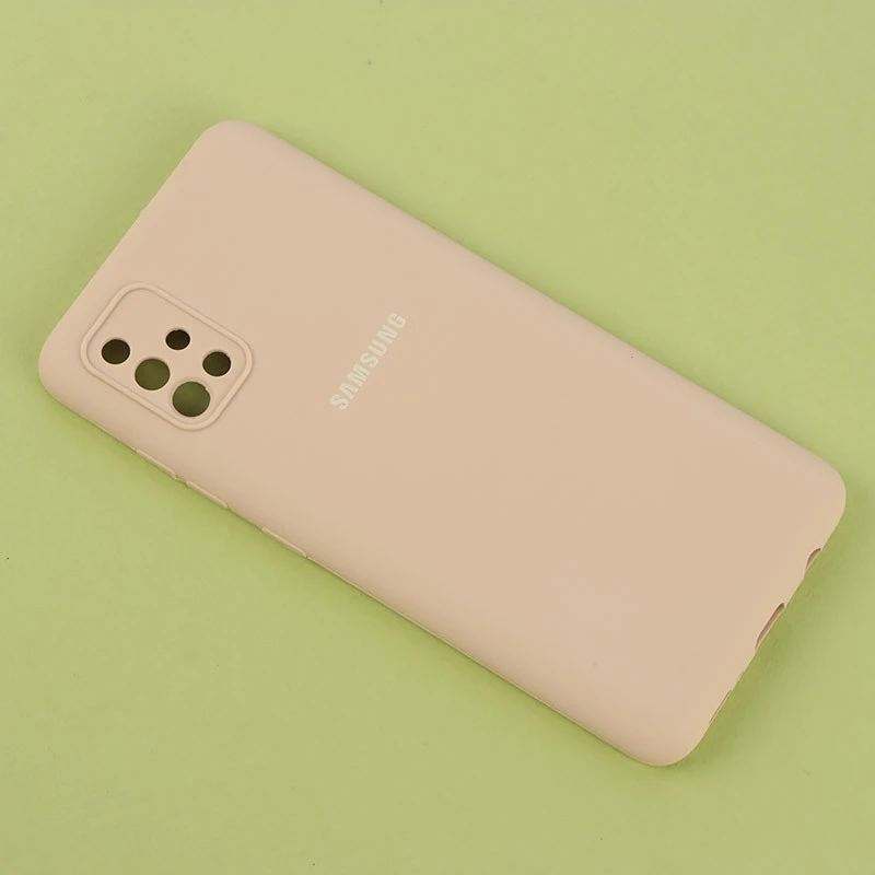 قاب سیلیکونی اصلی زیربسته سامسونگ Galaxy A51 4G محافظ لنزدار