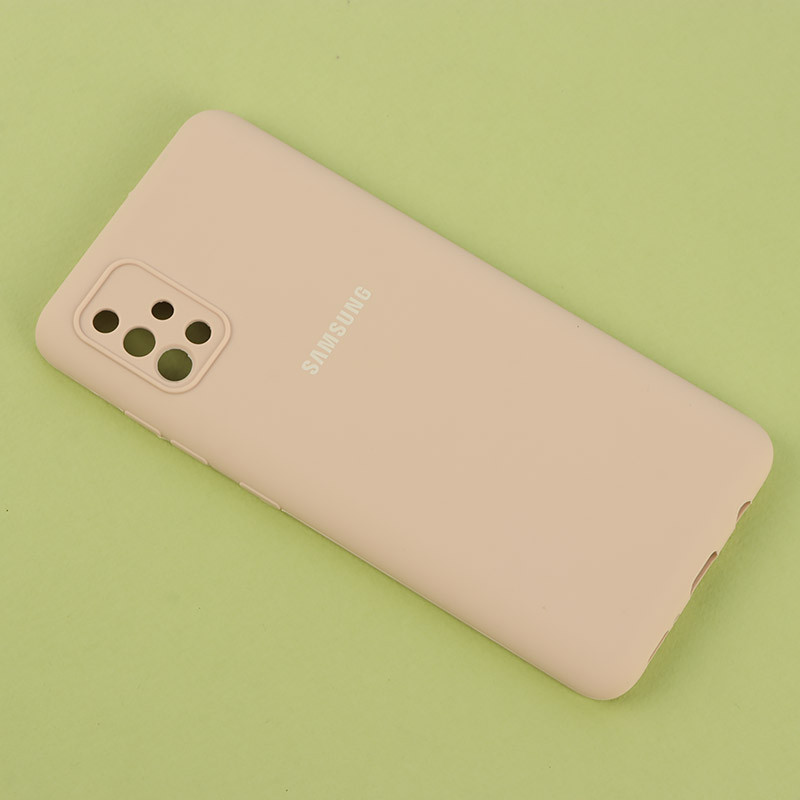 قاب سیلیکونی اصلی زیربسته سامسونگ Galaxy A51 4G محافظ لنزدار