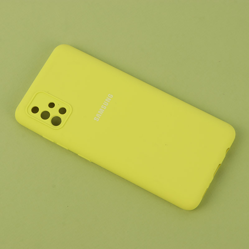 قاب سیلیکونی اصلی زیربسته سامسونگ Galaxy A51 4G محافظ لنزدار