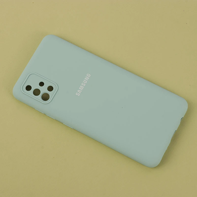 قاب سیلیکونی اصلی زیربسته سامسونگ Galaxy A51 4G محافظ لنزدار