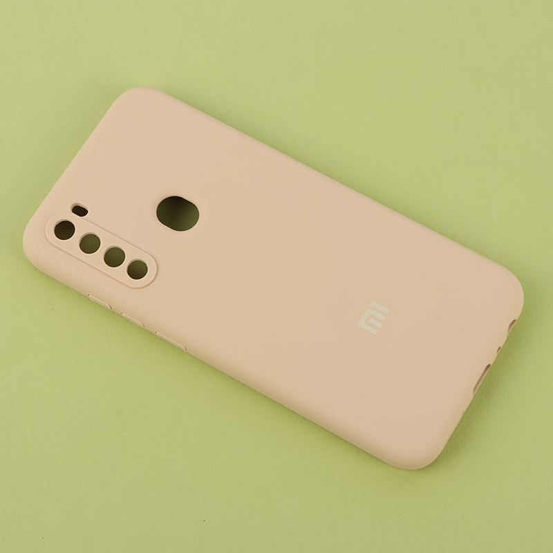 قاب سیلیکونی اصلی زیربسته شیائومی Redmi Note 8 محافظ لنزدار