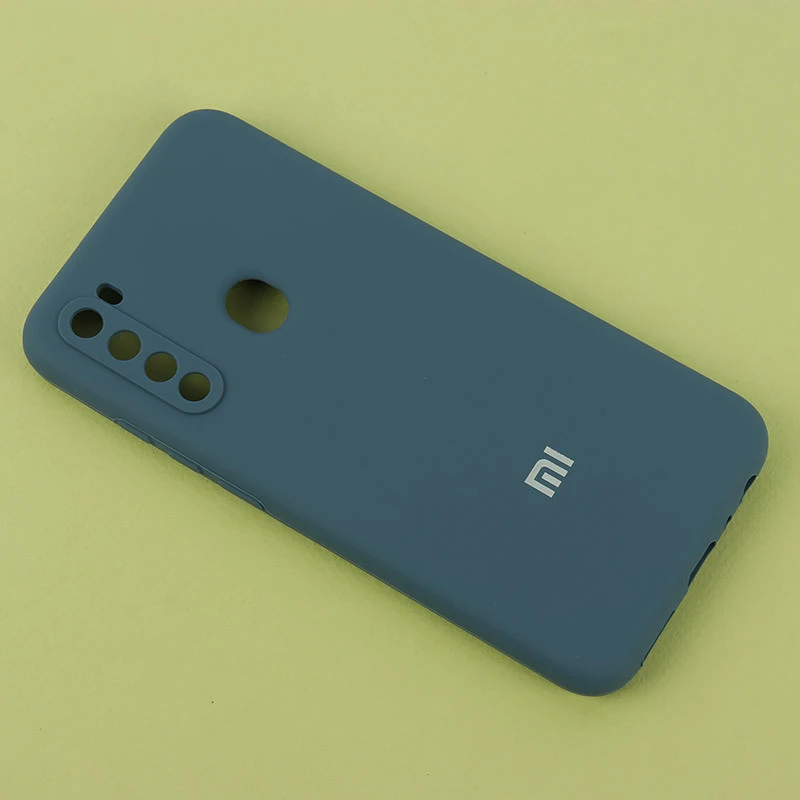 قاب سیلیکونی اصلی زیربسته شیائومی Redmi Note 8 محافظ لنزدار
