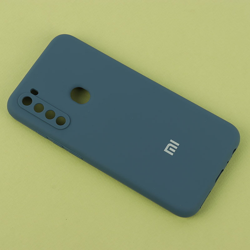 قاب سیلیکونی اصلی زیربسته شیائومی Redmi Note 8 محافظ لنزدار