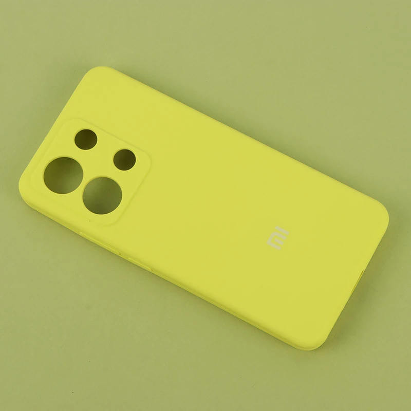قاب سیلیکونی اصلی زیربسته شیائومی Redmi Note 13 4G محافظ لنزدار