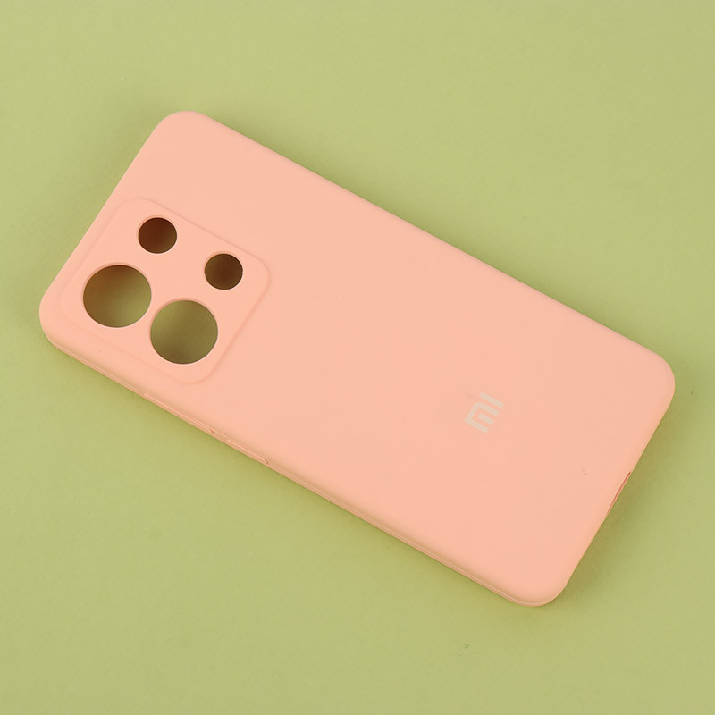 قاب سیلیکونی اصلی زیربسته شیائومی Redmi Note 13 4G محافظ لنزدار