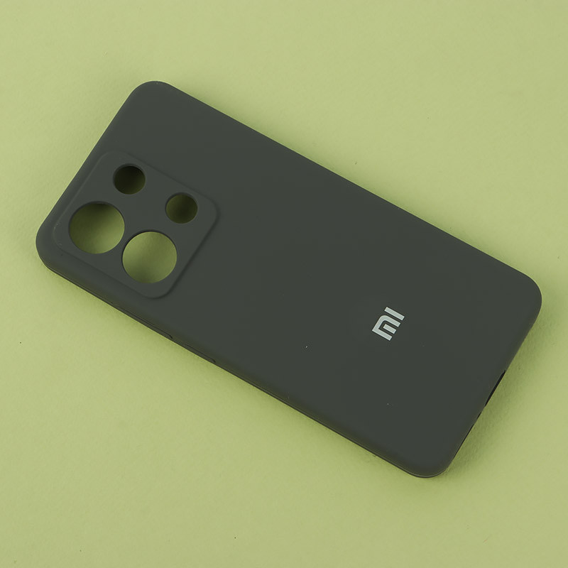 قاب سیلیکونی اصلی زیربسته شیائومی Redmi Note 13 4G محافظ لنزدار