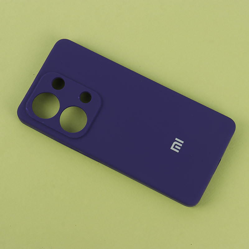 قاب سیلیکونی اصلی زیربسته شیائومی Redmi Note 13 Pro 4G محافظ لنزدار