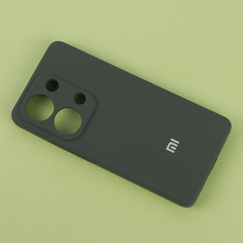 قاب سیلیکونی اصلی زیربسته شیائومی Redmi Note 13 Pro 4G محافظ لنزدار