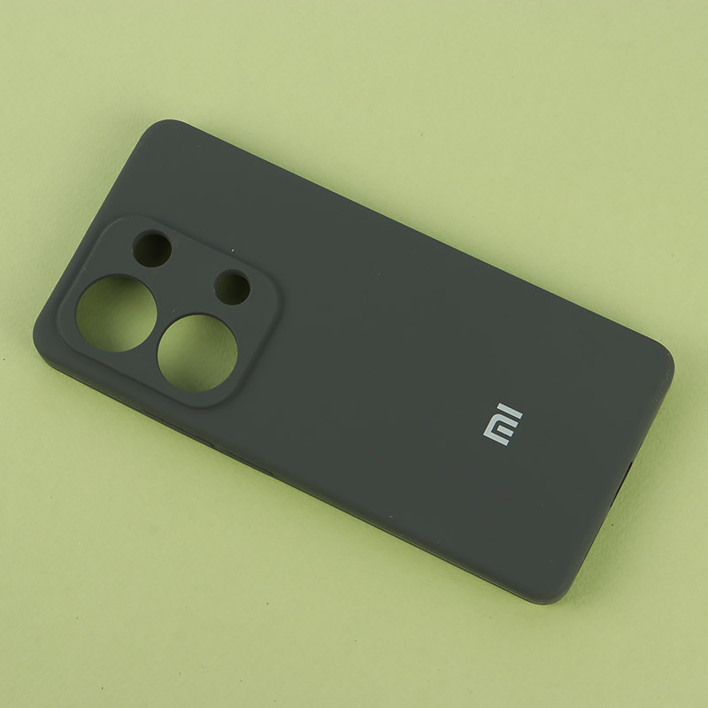 قاب سیلیکونی اصلی زیربسته شیائومی Redmi Note 13 Pro 4G محافظ لنزدار