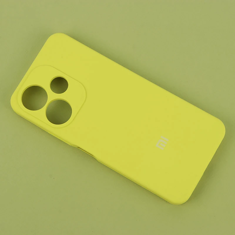 قاب سیلیکونی اصلی زیربسته شیائومی Redmi 13 4G / Redmi 13 5G محافظ لنزدار