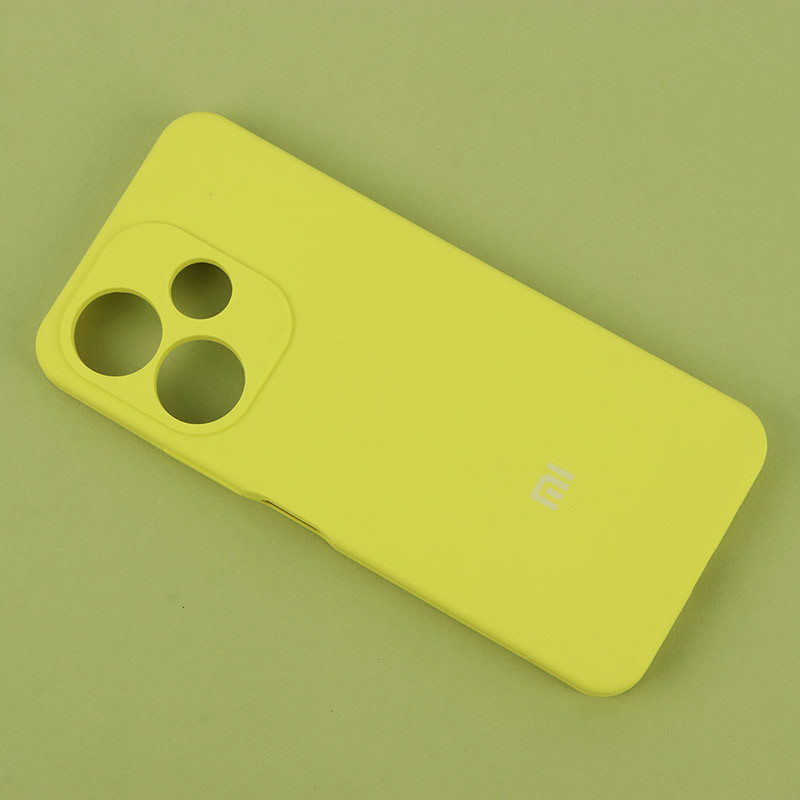 قاب سیلیکونی اصلی زیربسته شیائومی Redmi 13 4G / Redmi 13 5G محافظ لنزدار