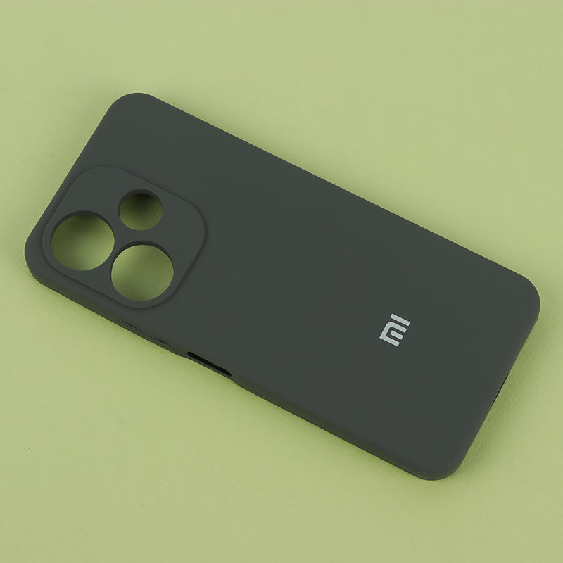 قاب سیلیکونی اصلی زیربسته شیائومی Redmi 13 4G / Redmi 13 5G محافظ لنزدار