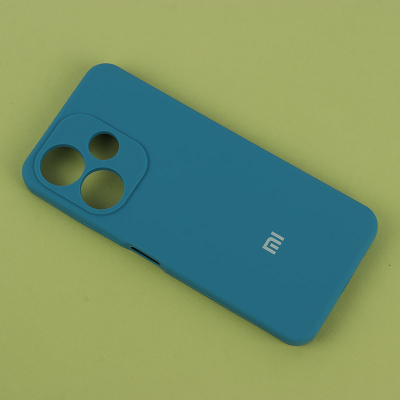 قاب سیلیکونی اصلی زیربسته شیائومی Redmi 13 4G / Redmi 13 5G محافظ لنزدار