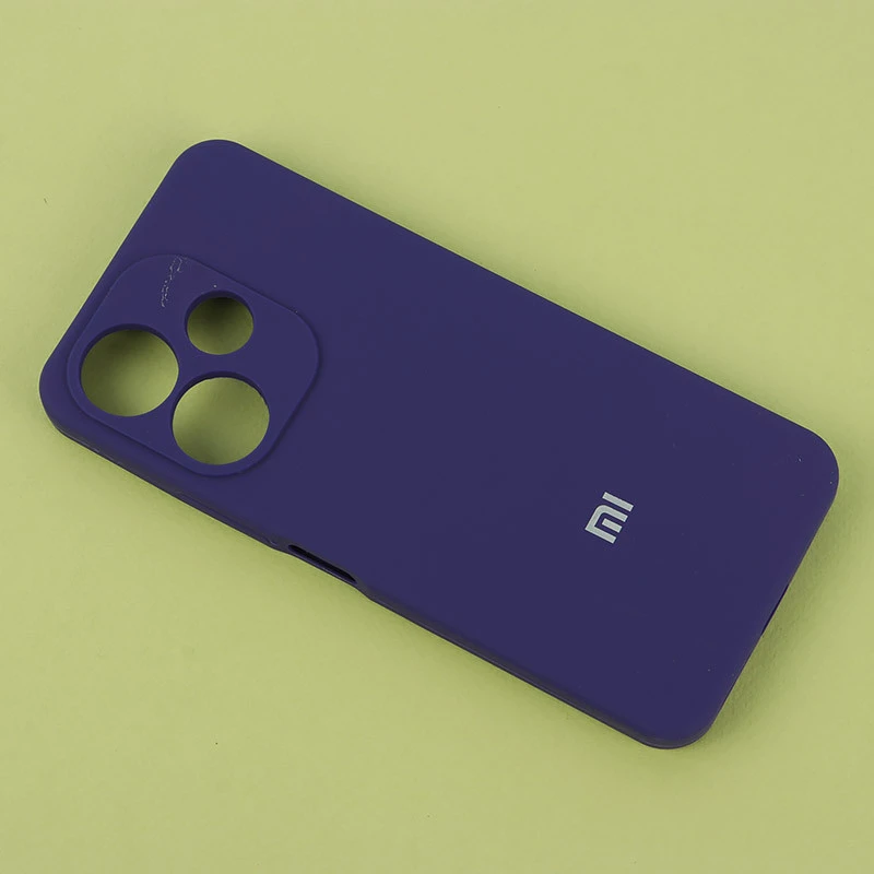 قاب سیلیکونی اصلی زیربسته شیائومی Redmi 13 4G / Redmi 13 5G محافظ لنزدار